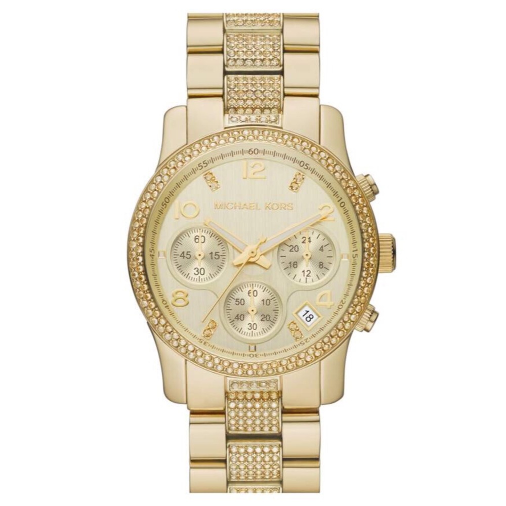 ⬇️ Michael Kors Runway Crystal Bracelet Watch 38mm - Picture 3 of 5